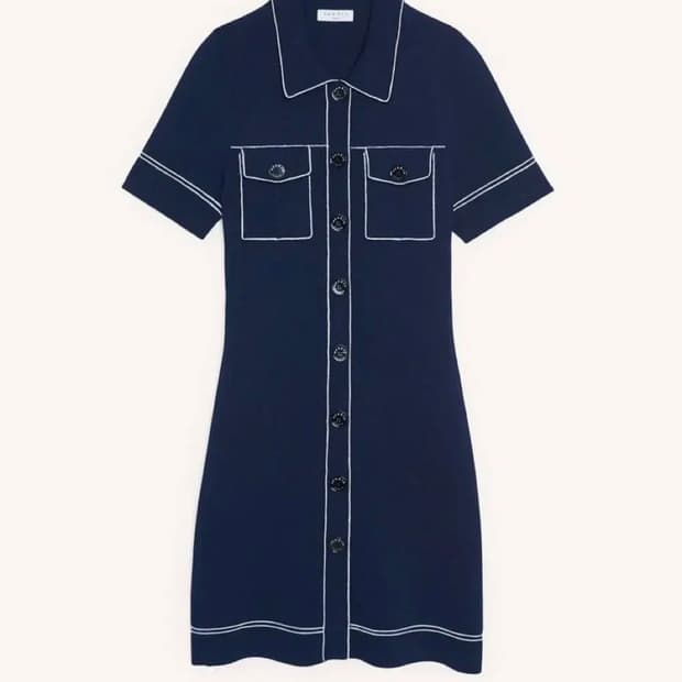 산드로 sandro 네이비 원피스(size 36)