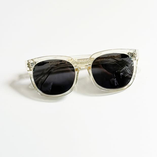 ZLOTY by 929 클리어 프레임 빈티지 선글라스