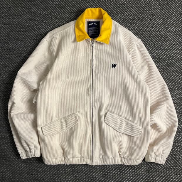 위캔더스 코듀로이 워크 자켓 브라운o 3681