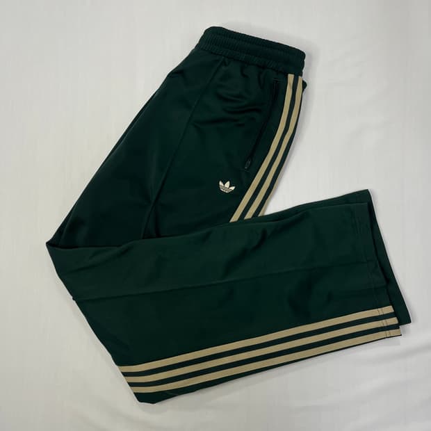 아디다스 삼선 트랙 팬츠 그린