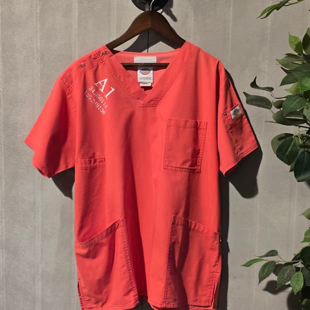 Dickies 메디컬 워크 셔츠
