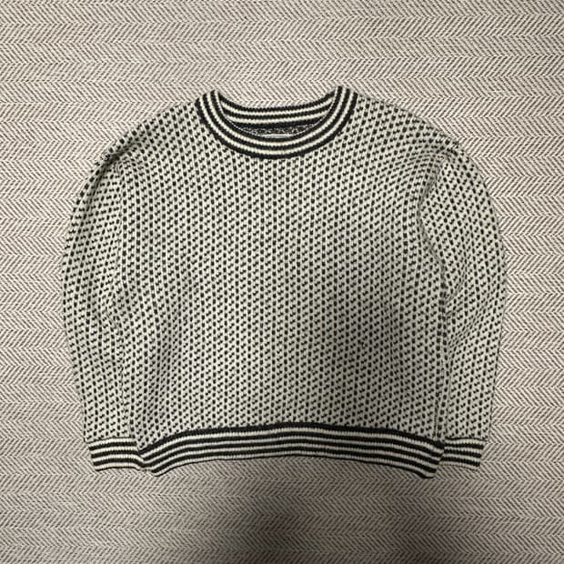 L. L. BEAN birdeye knit sweater