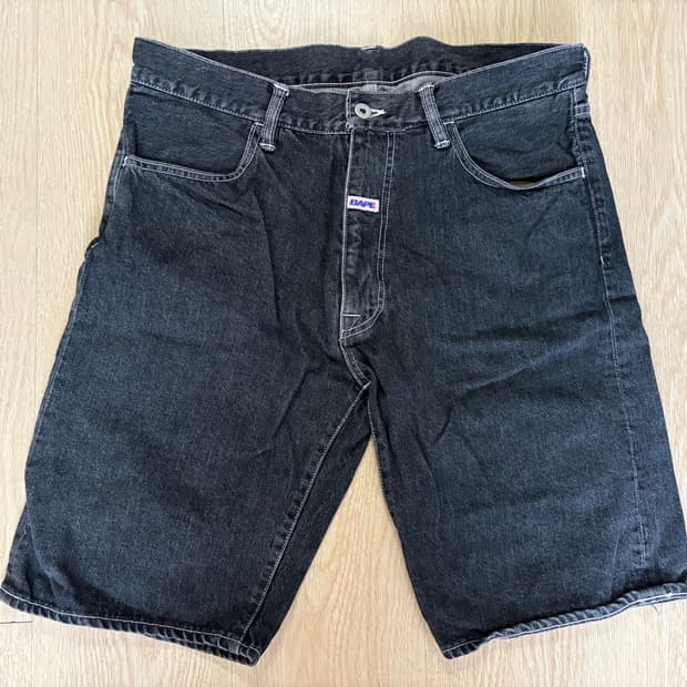 베이프 청반바지