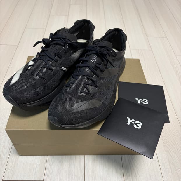 Y-3 아디오스 프로 3.0 코어 블랙 오프 화이트