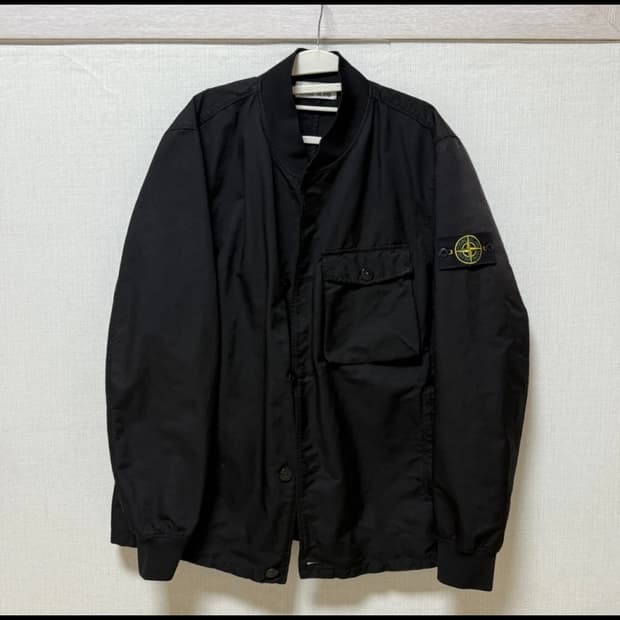 스톤아일랜드 DAVID-TC 블랙 자켓 L