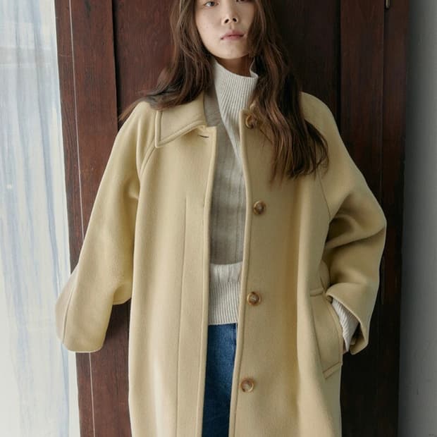 모한 프리미엄 울 코트