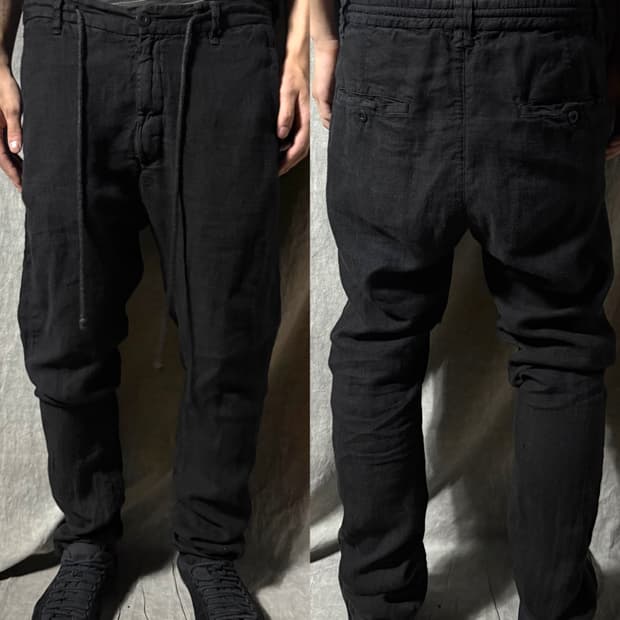 Poème Bohémien Linen Drawstring Pants 