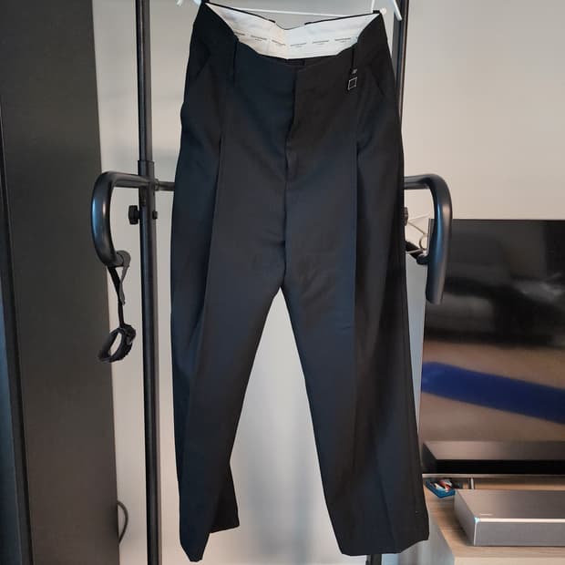 (48/32)우영미 원턱 와이드 슬랙스