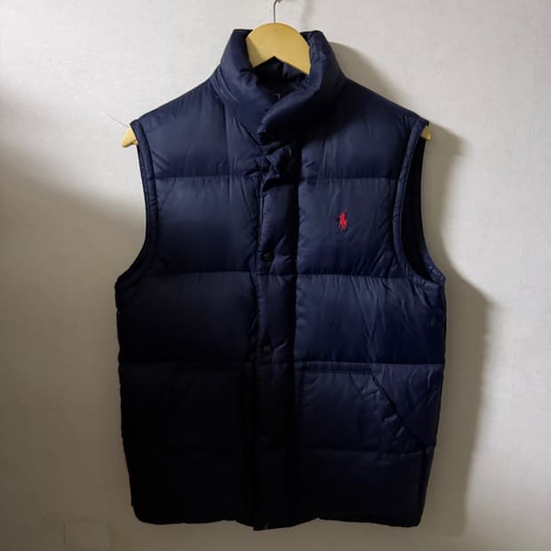 폴로 랄프로렌 로고 오리털 패딩 베스트 M (77,남성 95)