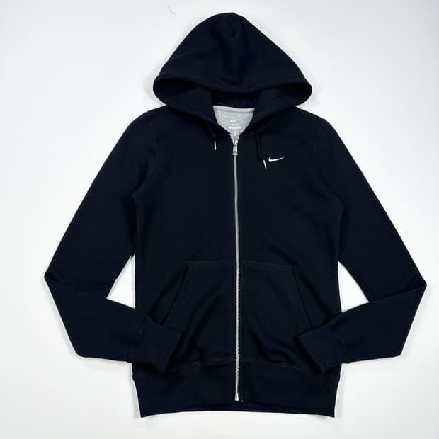 나이키 구형 솔로스우시 여성 후드집업 블랙 여성M