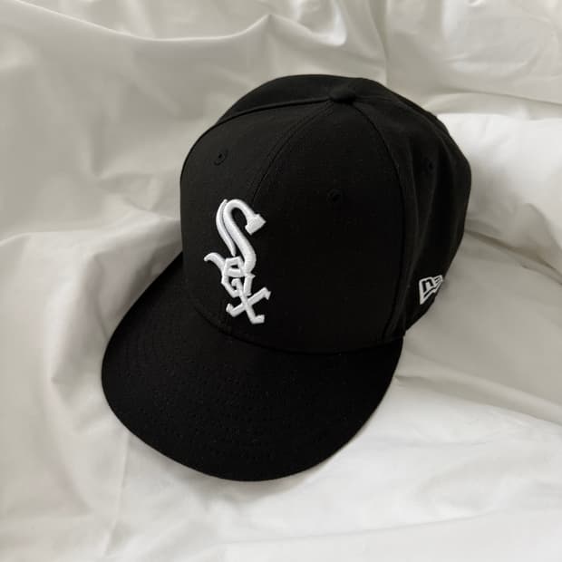 [758] 뉴에라 59fifty 시카고 화이트삭스 블랙