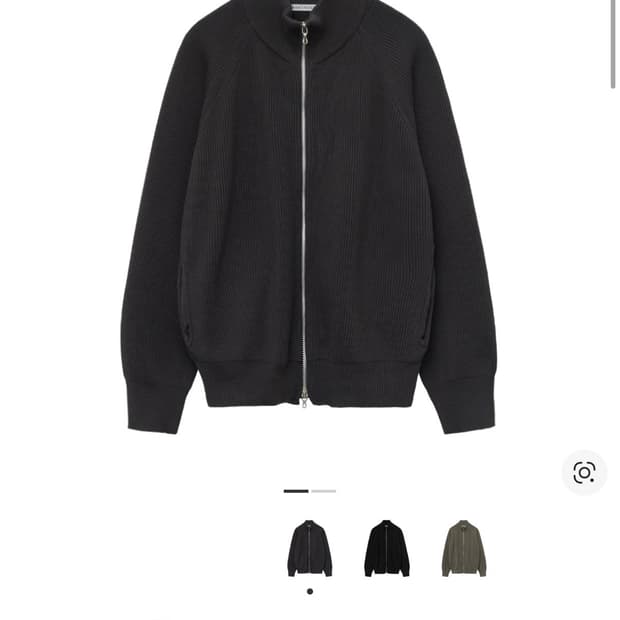 [4] 폴리테루 휴먼인덱스 휴먼 트랙 니트집 차콜