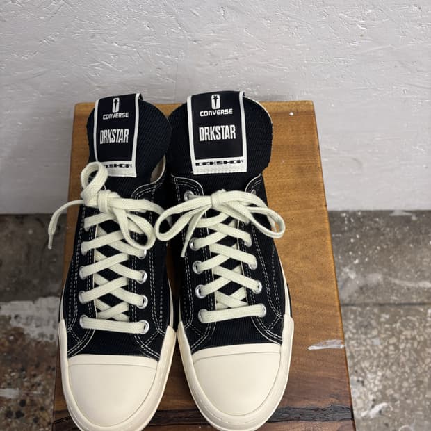 릭오웬스 컨버스 다크스타 