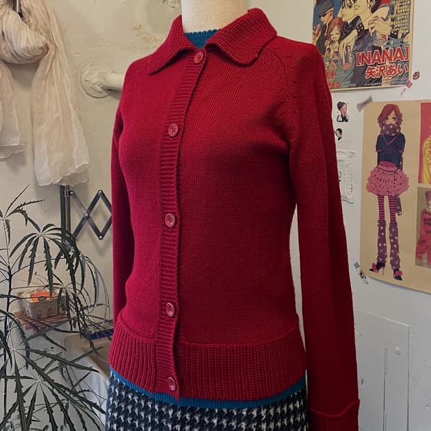 레드니트 가디건 [무배]