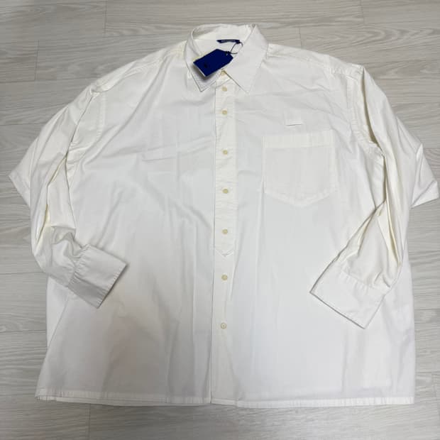  NEITHERS 클래식 셔츠 (오프화이트 / 사이즈 4)