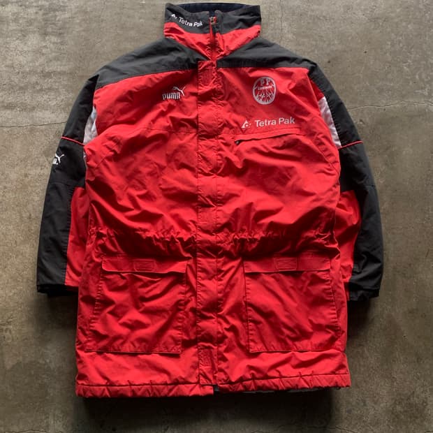 1995/96 푸마 아인트라흐트 프랑크푸르트 벤치 파카