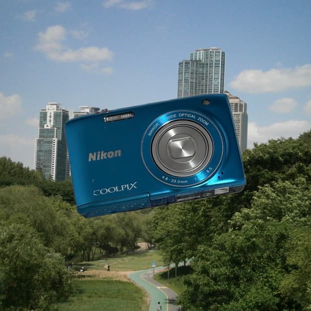 작례, 강추!) 니콘 쿨픽스 S3100 빈티지 디지털 카메라