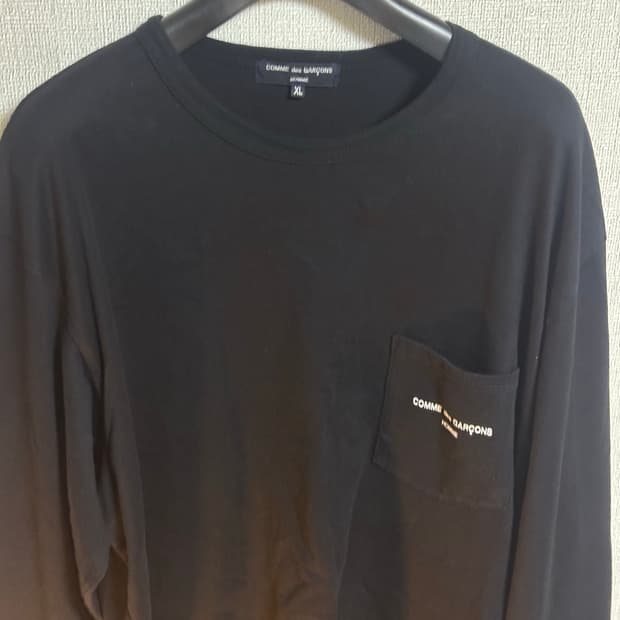 Comme des Garçons Homme 롱슬리브 블랙