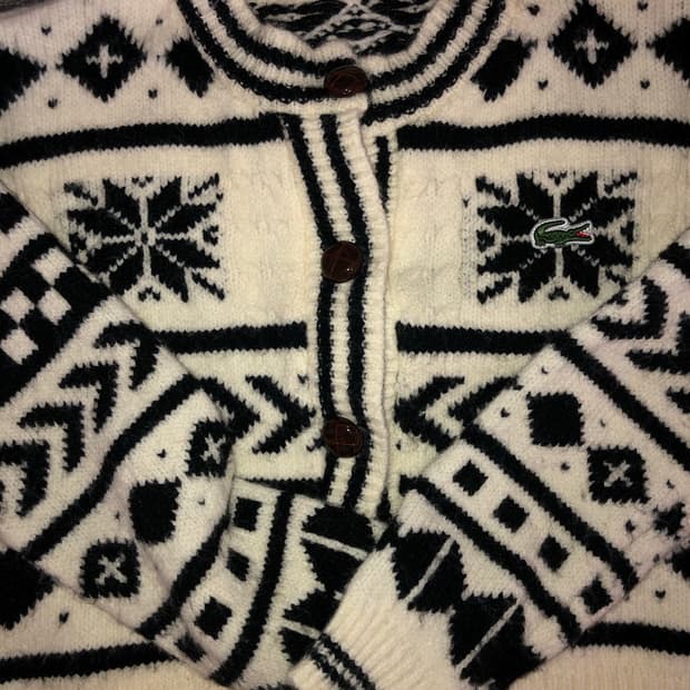 라코스테 가디건