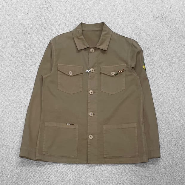 알테아 Altea 패치 워크 초어 자켓 베이지