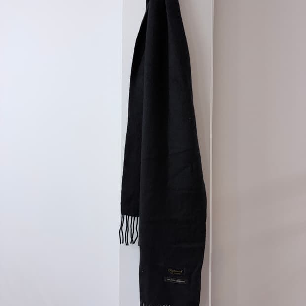 vintage cashmere muffler