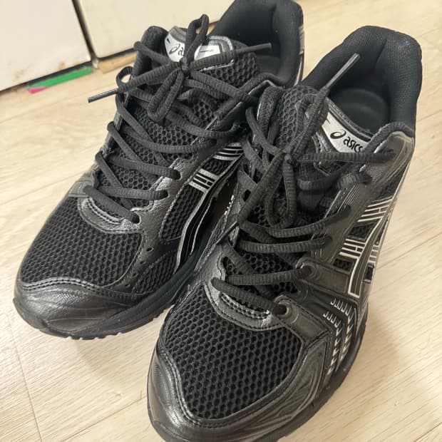 아식스 젤카야노14 블랙퓨어실버 280