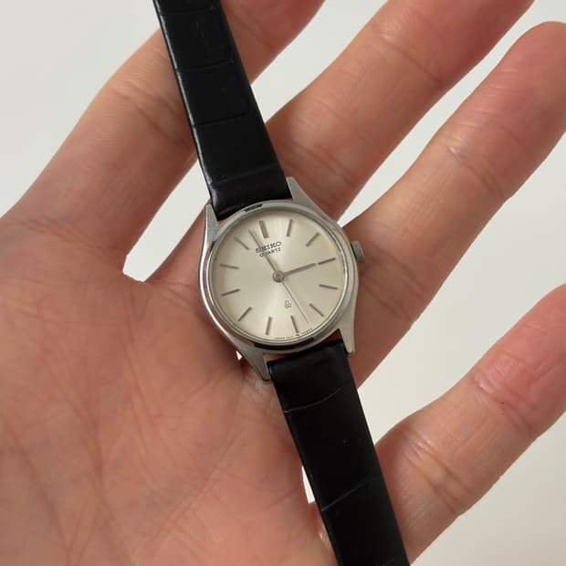 1980s Silver Ladies Quartz