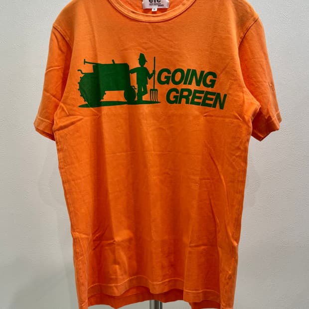 준야와타나베 12ss 'GOING GREEN' 티셔츠