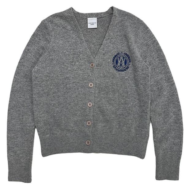 ADLV 니트 가디건 그레이 1