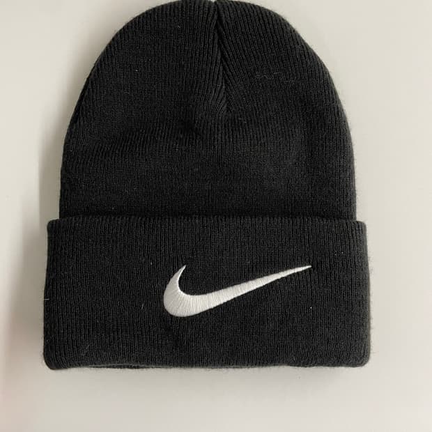 nike x stussy cuff beanie black Mens