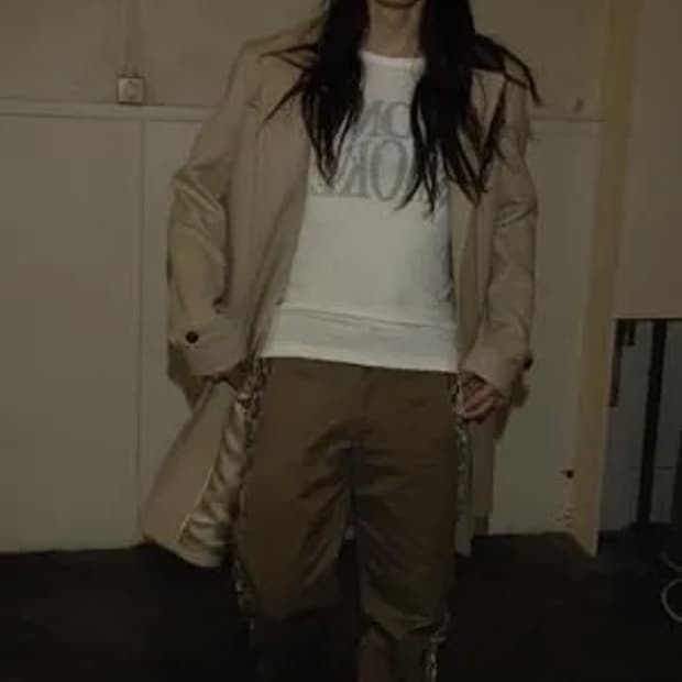 마틴 마르지엘라 아카이브 06aw i don’t smoke 롱슬리브