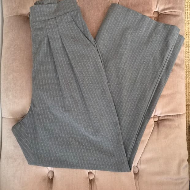 AEL 여성 스트라이프슬랙스