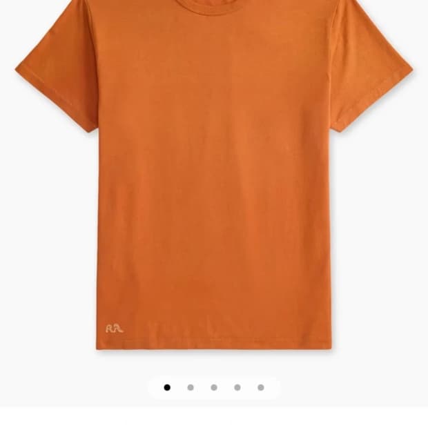 [새상품] RRL GARMENT-DYED  가먼트다잉 티셔츠 [L]