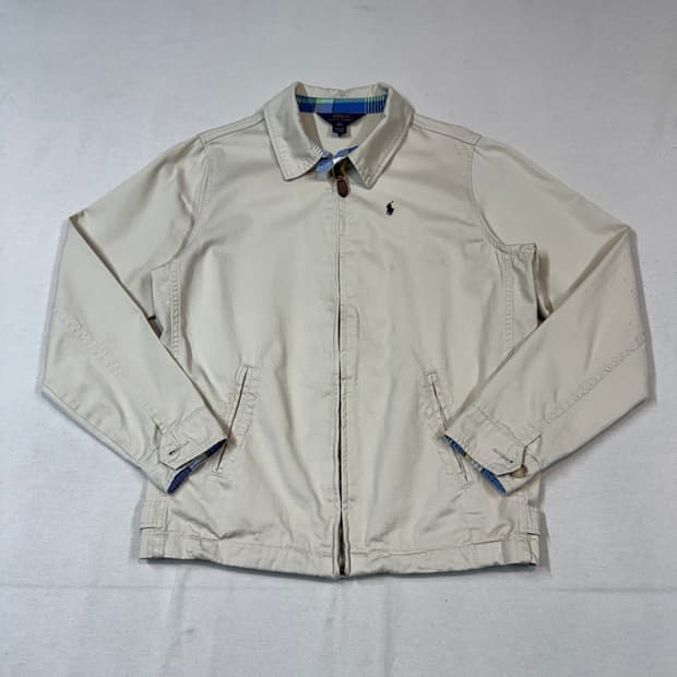 여L) 폴로 랄프로렌 베이포트 스윙탑 코튼 자켓 베이지