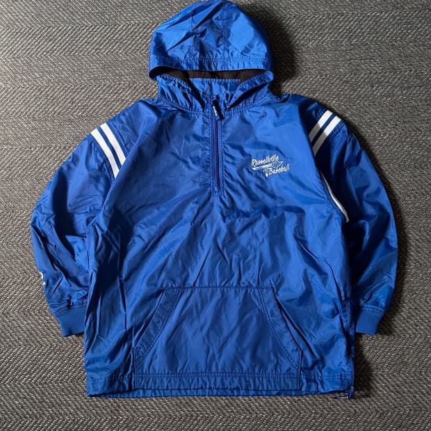 90s EASTBAY 나일론 후디 빈티지 풀오버 (105)