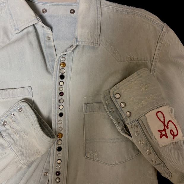 Golden Goose Western Denim Shirt