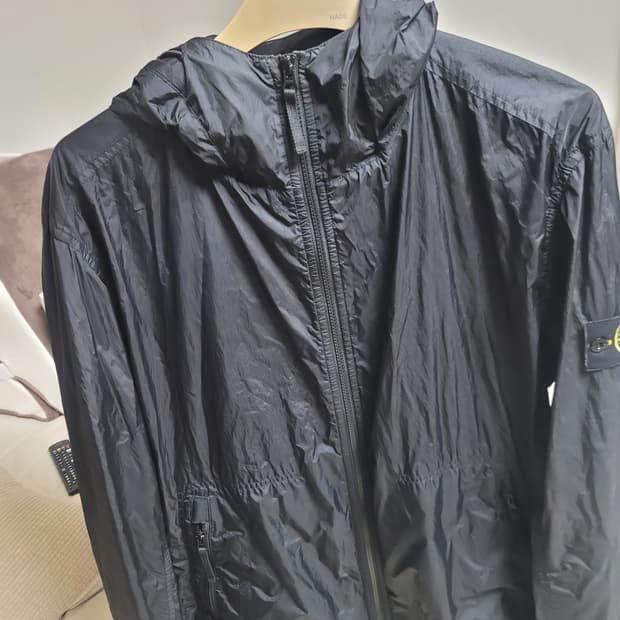 스톤아일랜드 23ss 크링클랩스 후드 자켓 XL