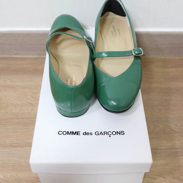 Tricot Green Mary Jane