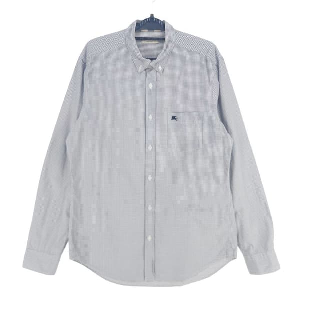 [남M]버버리브릿 그레이 체크 셔츠[Y63-117]