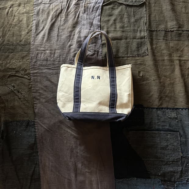 90s USA LL Bean Boat and Tote Mini Bag