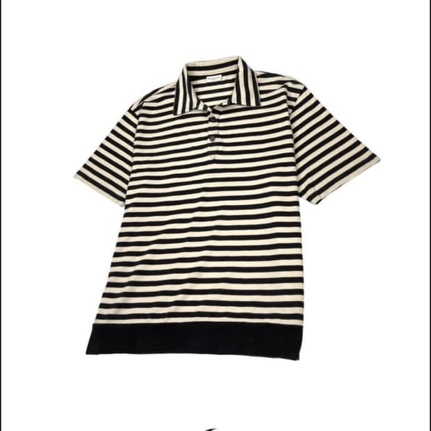 Dries Van Noten stripe polo shirt