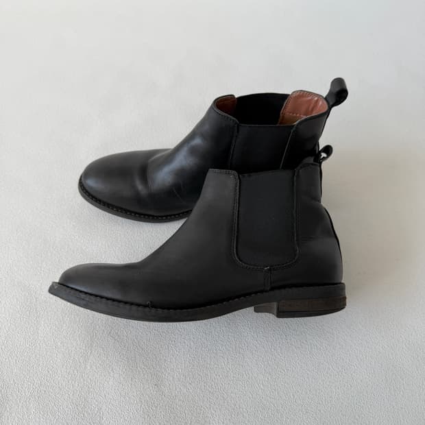 [UK6]CIPRIATA 레더 첼시 부츠