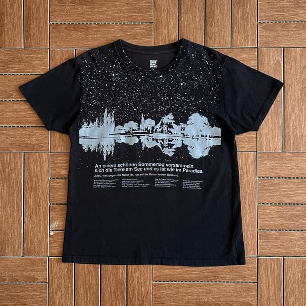 Graniph printing cotton 1/2 tee