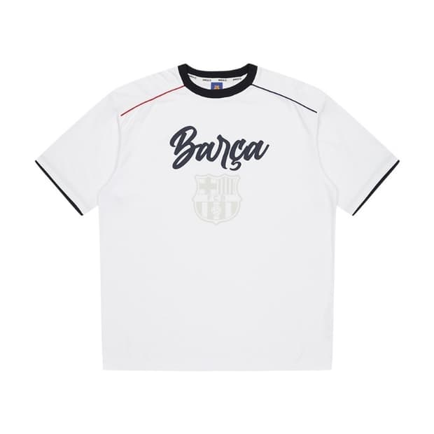 2025 FC바르셀로나 남성 크레스트 숏슬리브 XXL