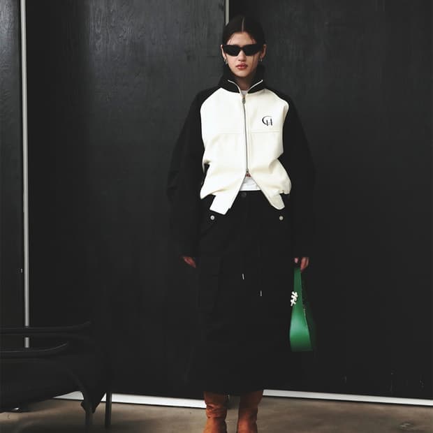 하이키클럽 자켓 스커트 셋업 블랙