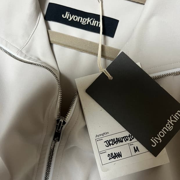 지용킴 레이어드 집업 셔츠