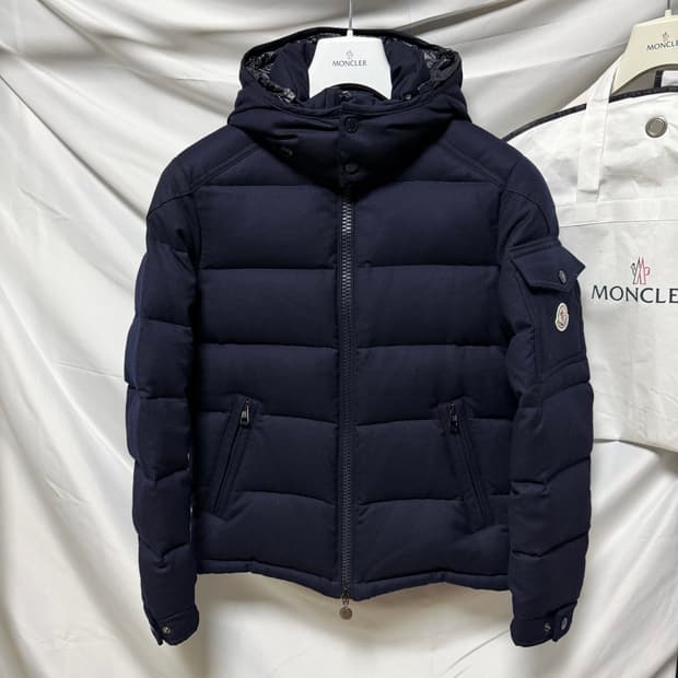 [S+급/0] 몽클레어 몽제네브르 패딩 네이비