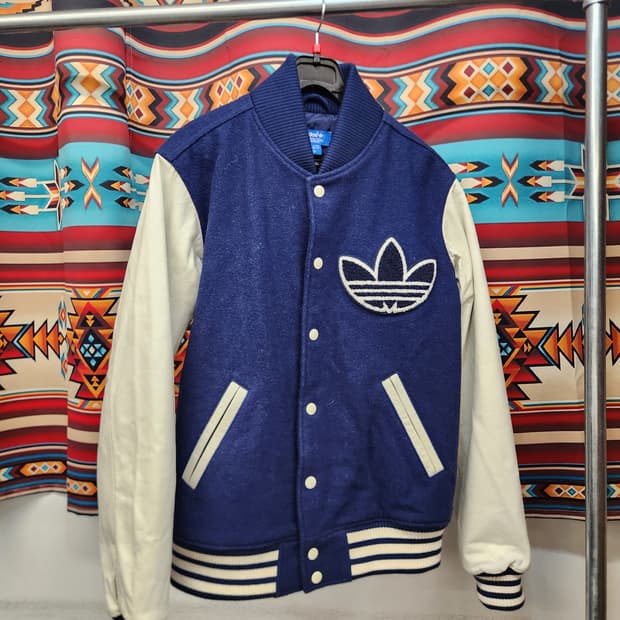 아디다스 × 니고 바시티 자켓 S