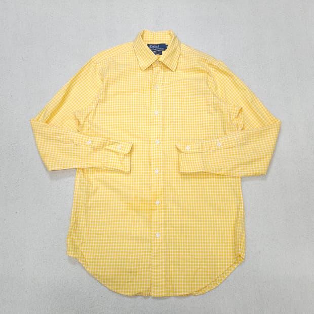 폴로 랄프 로렌 체크 셔츠 S