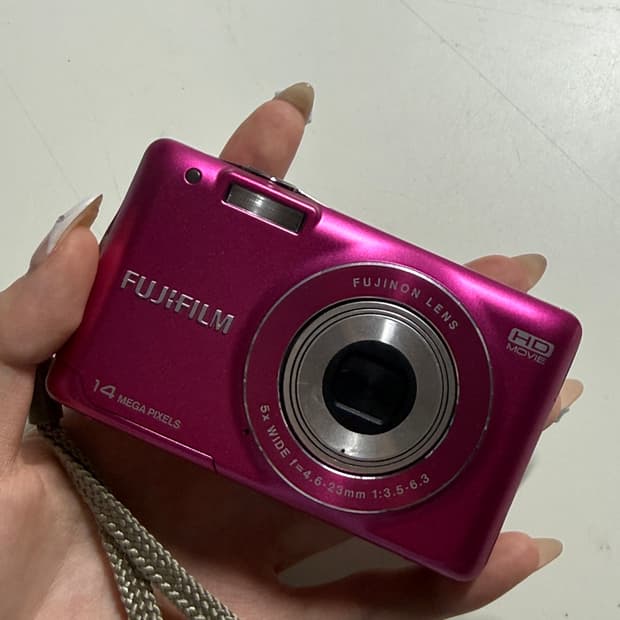 후지필름 파인픽스 Jx500 핑크 💕